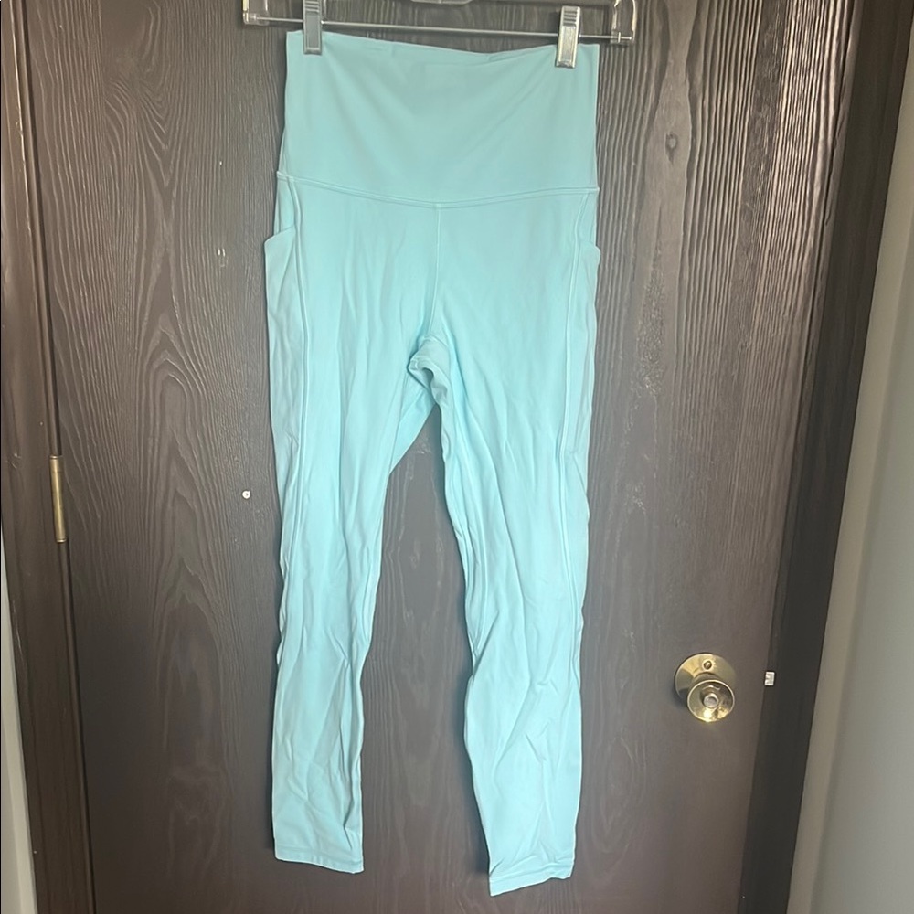 lululemon athletica Light Blue Leggings